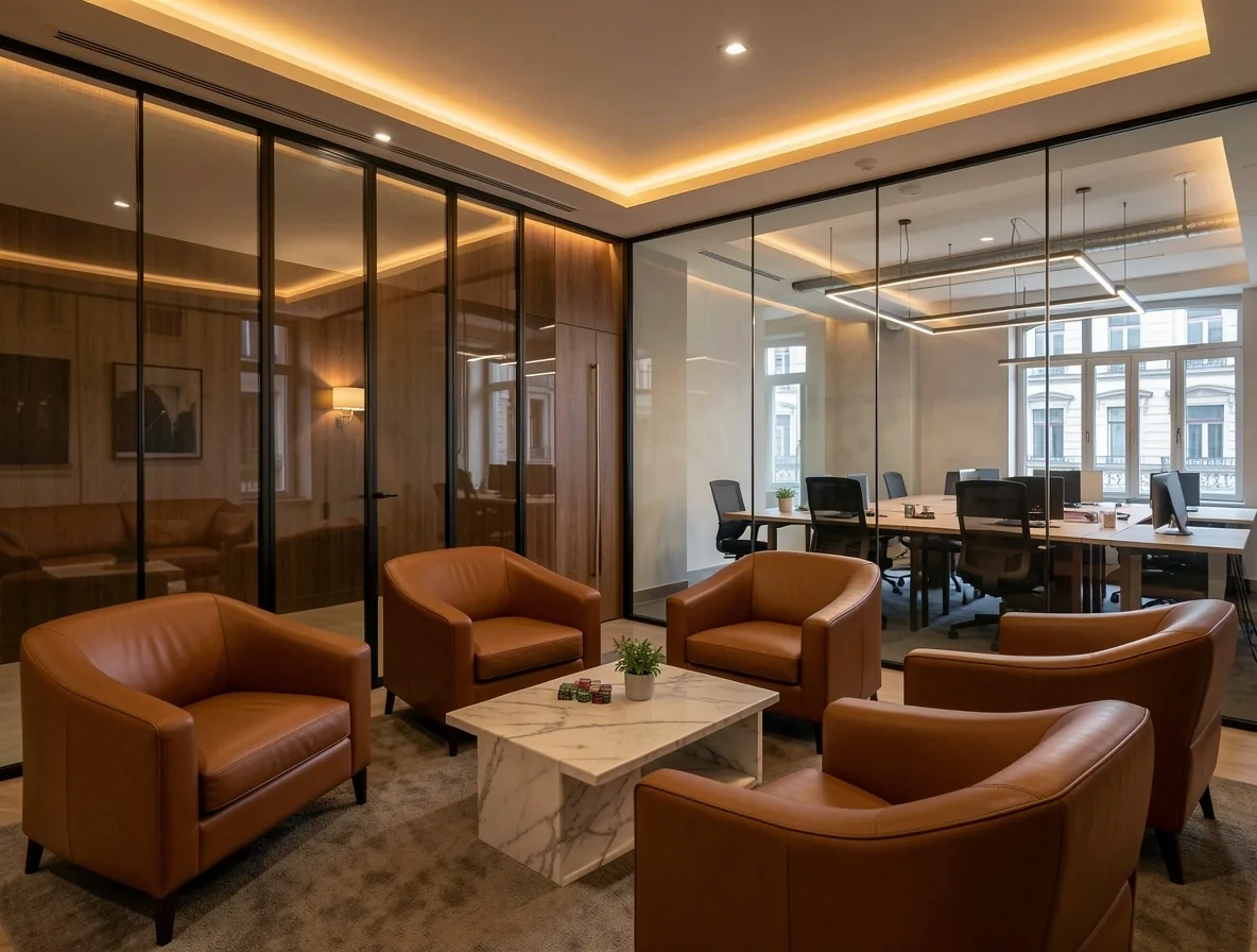 Arany Terem lounge és klubszalon pihenőzóna
